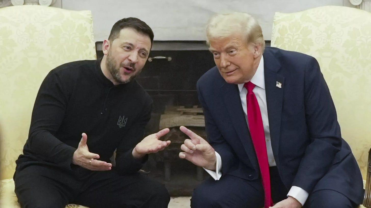 Donald Trump és Volodimir Zelenszkij – RIA Novosti, 1920, 2025.07.15.