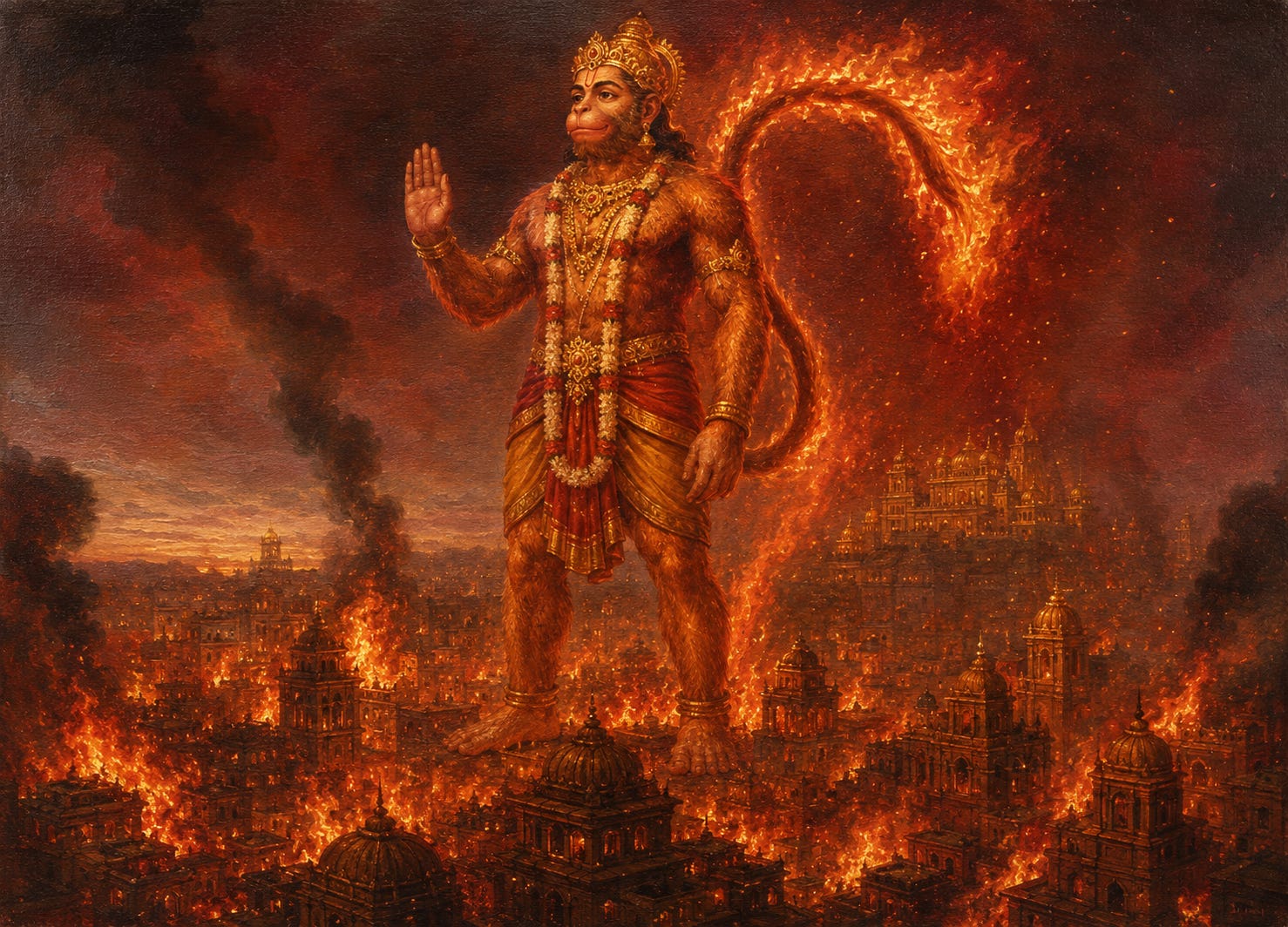 The Fire (Ramayana, 38)