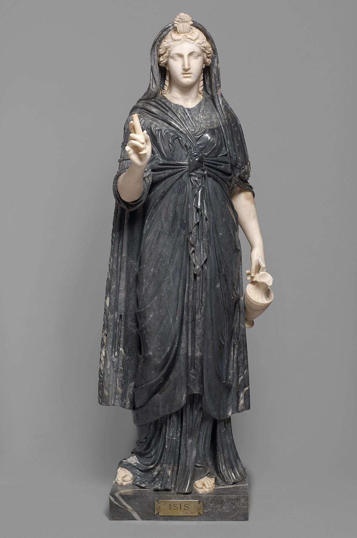 Roman statue of the Egyptian goddess Isis, 1st half of the 2nd century  Ce[1139 x 1715] : r/ArtefactPorn