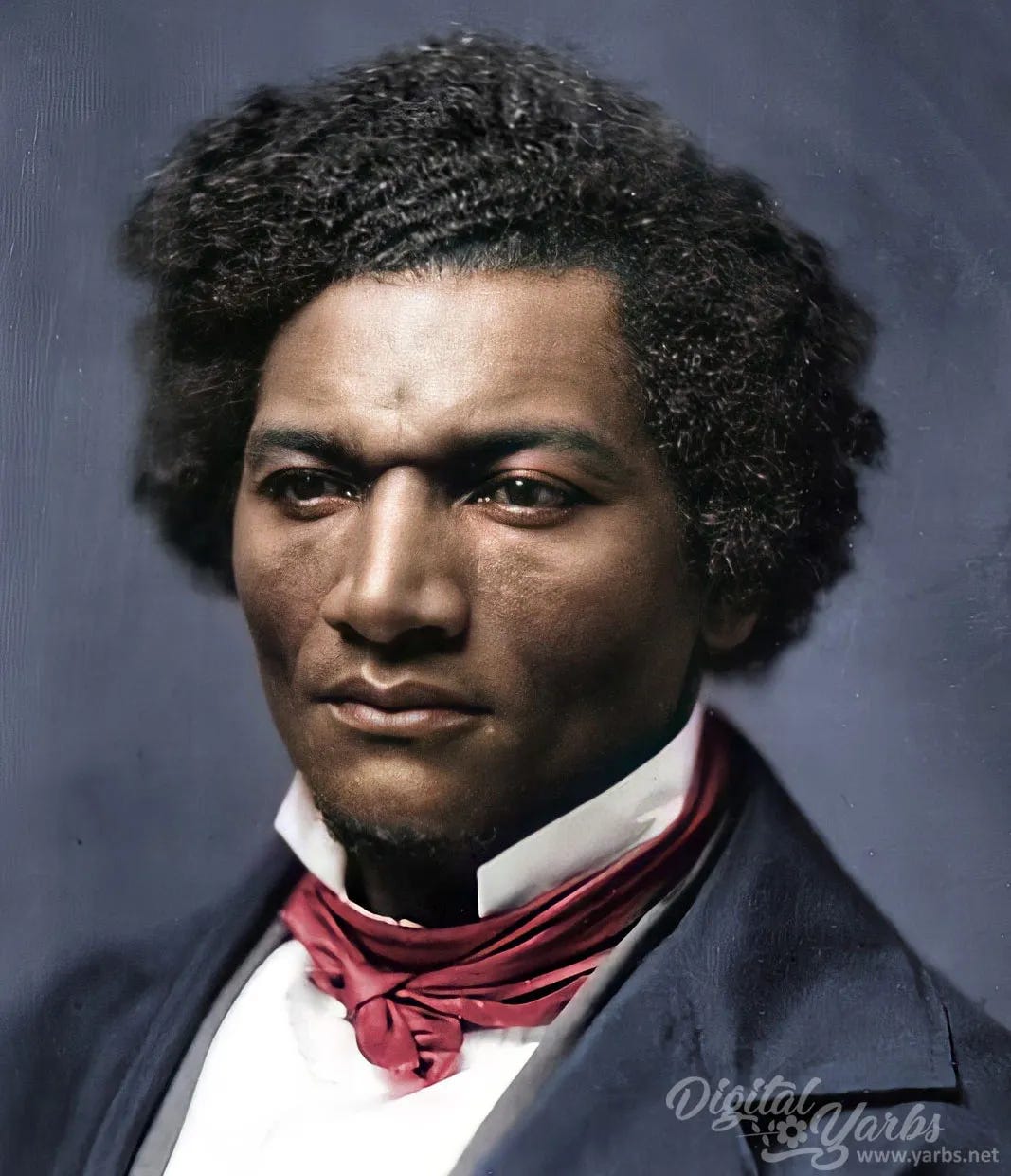 Frederick Douglass (1818-1895), Black Abolitionist, orator, author, escaped slave and advocate for women's rights