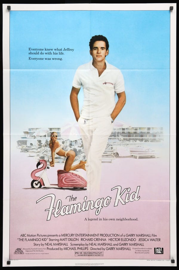 The Flamingo Kid (1984) Original One-Sheet Movie Poster - Original Film ...