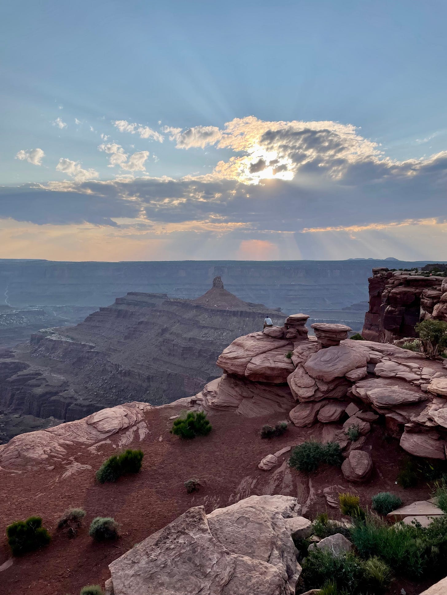 Dead horse state park, in Moab, Utah, USA