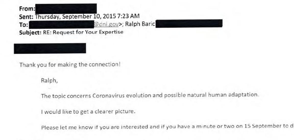 Big Story on Pandemic Origins?