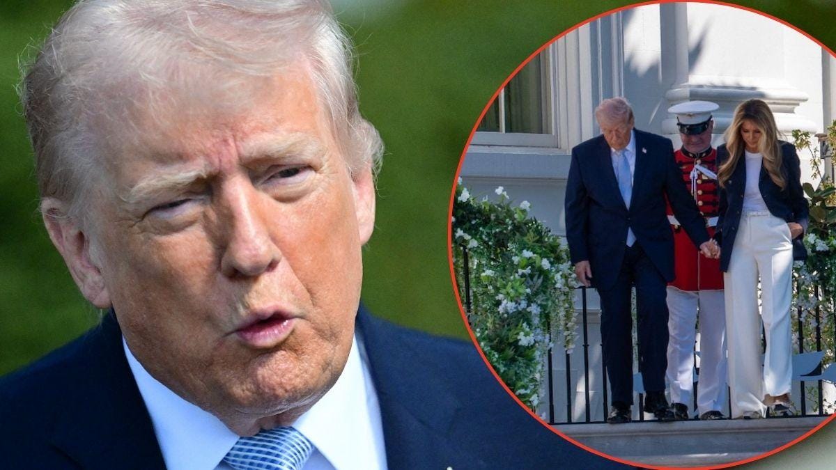 Photo of Donald Trump, Melania Trump Photo of Donald Trump, Melania Trump