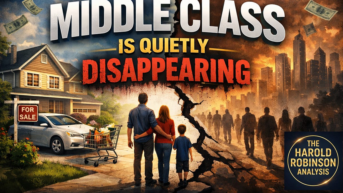 Why the Middle Class Is Quietly Disappearing