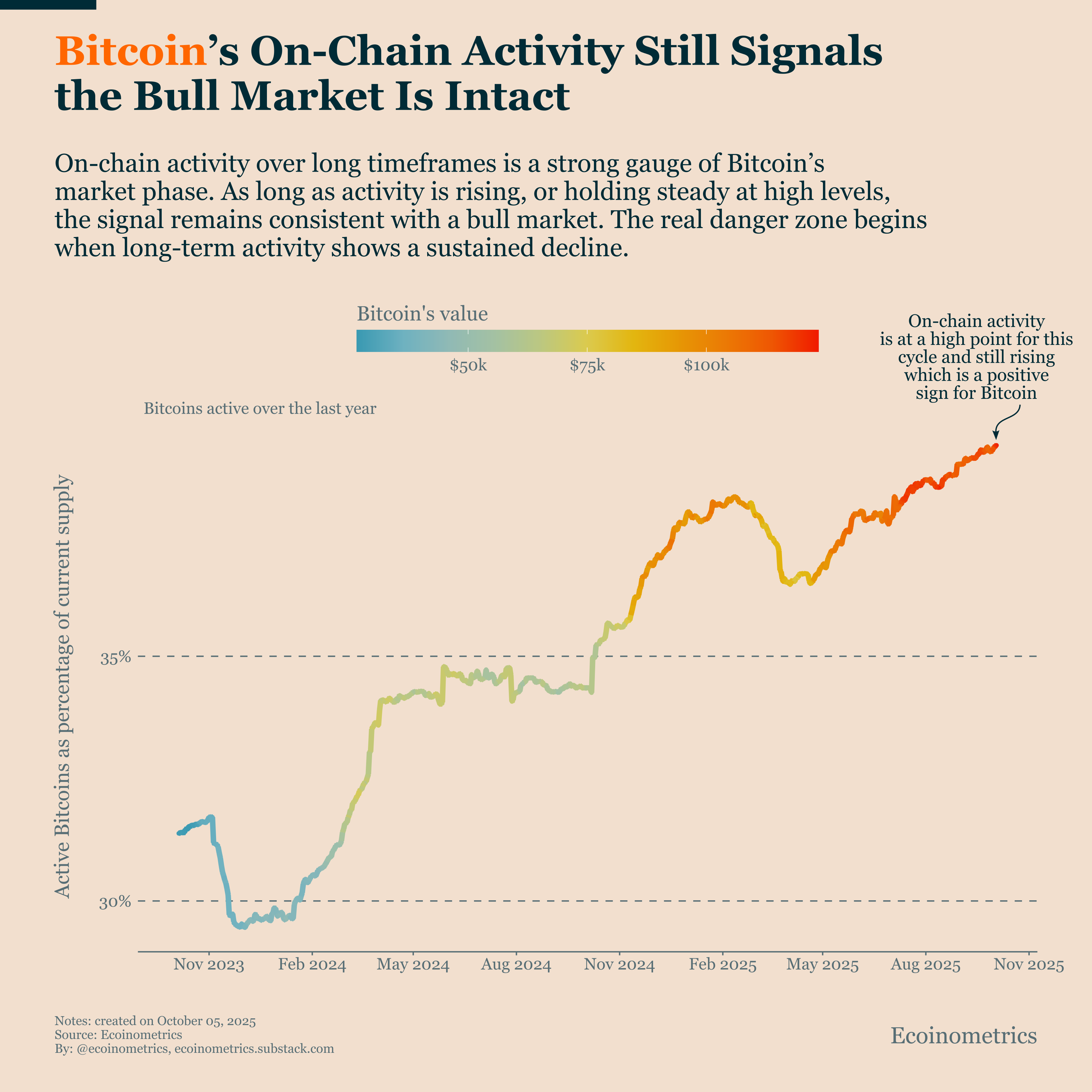 Bitcoin Market Monitor - October 2025 - Ecoinometrics