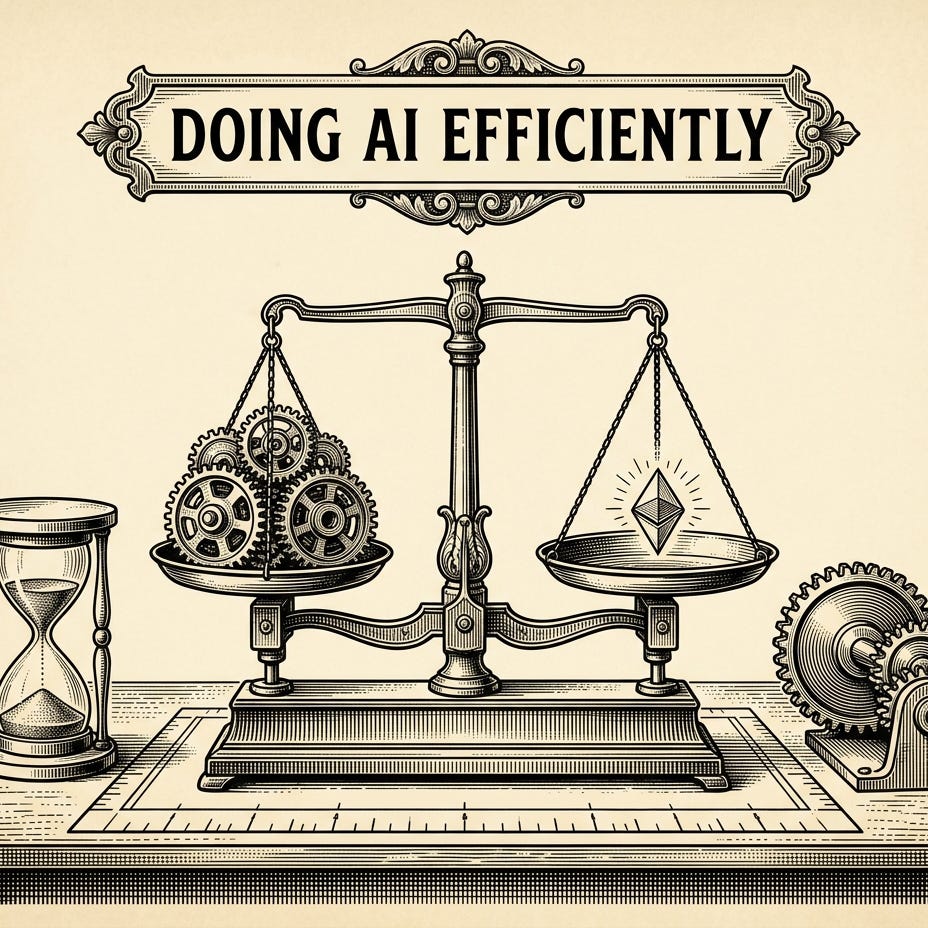 Doing AI Efficiently