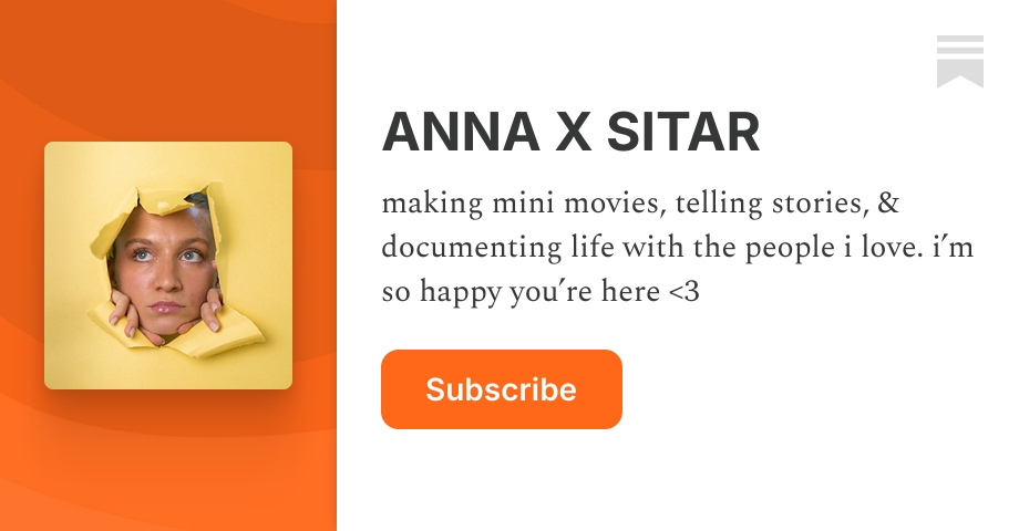 ANNA X SITAR | Substack