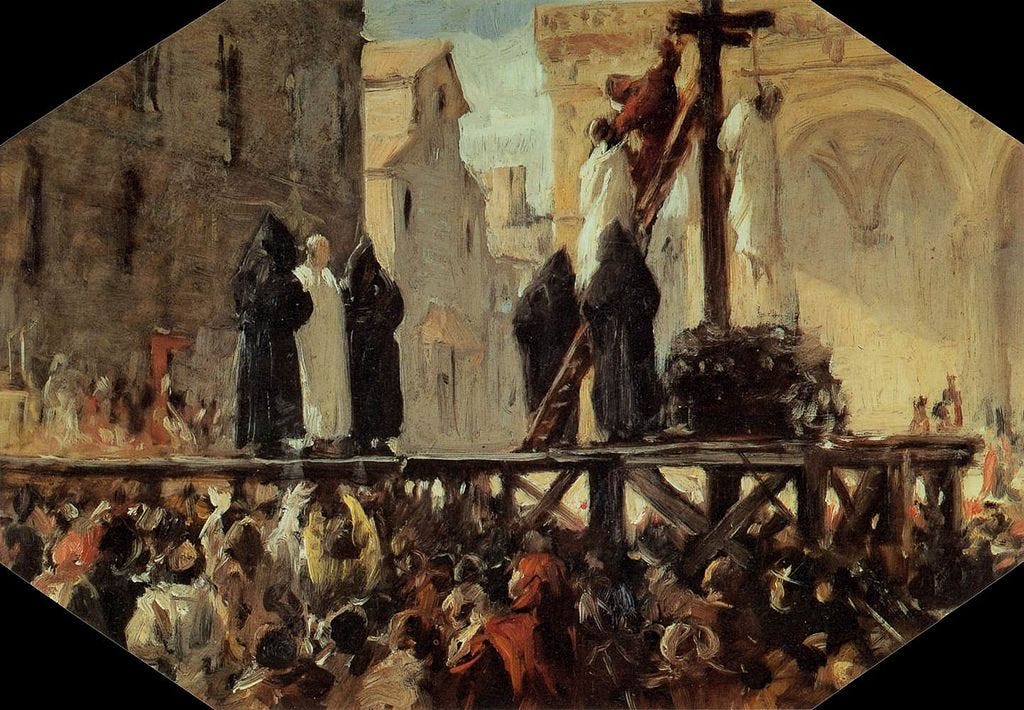 File:Stefano Ussi - The Execution of Savonarola - WGA24194.jpg - Wikimedia  Commons