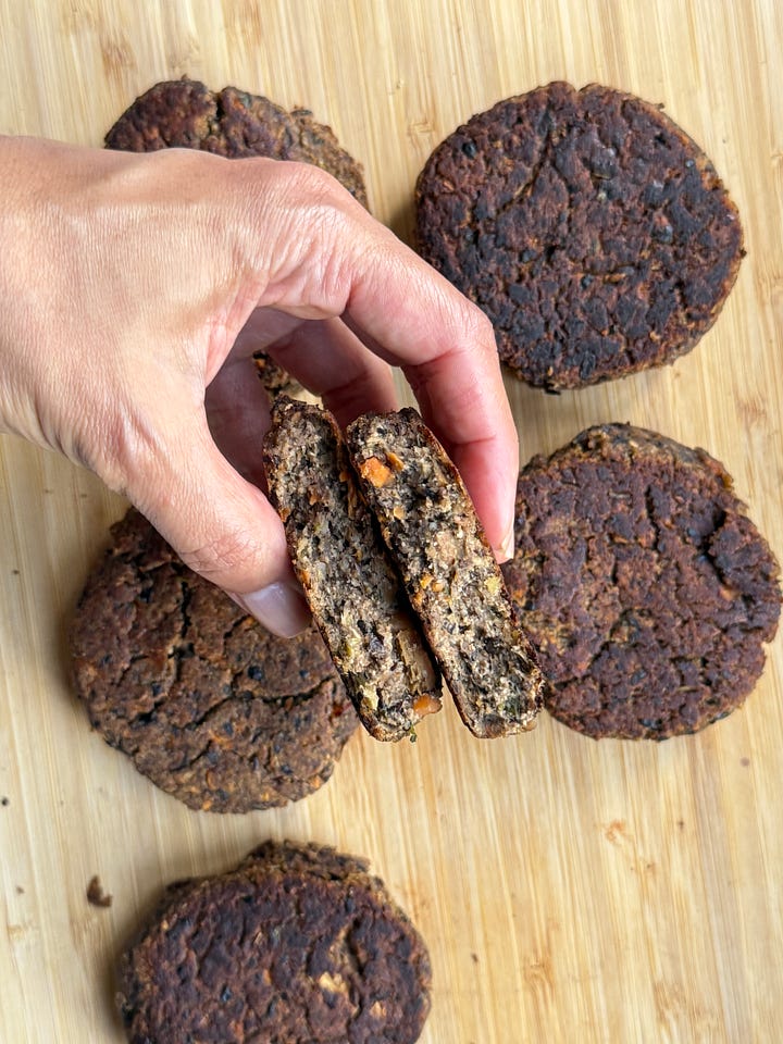 Receta de Hamburguesas de frijoles negros
