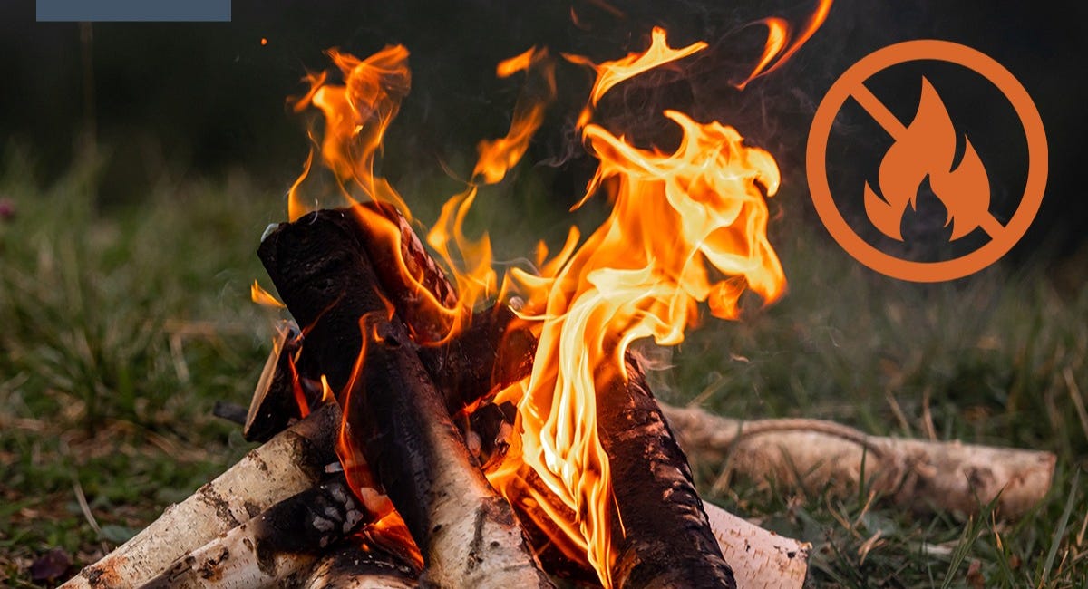 Manatee County Extends Burn Ban Through November 17