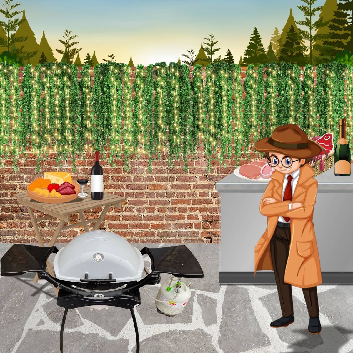 Billy "The Bottleneck Detective" and the Bottlenecked BBQ. Billy "The Bottleneck Detective" and the Bottlenecked BBQ.