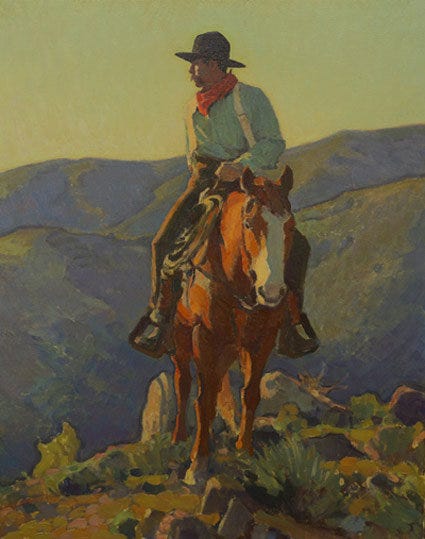 First Figurative Paintings for Western Artist Glenn Dean - OutdoorPainter First Figurative Paintings for Western Artist Glenn Dean - OutdoorPainter