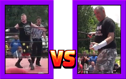 [Match Graphic: John Wayne Murdoch vs Corporal Robinson]