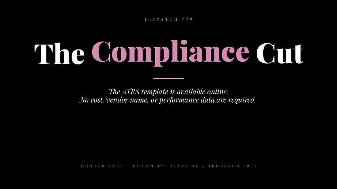 The Compliance Cut