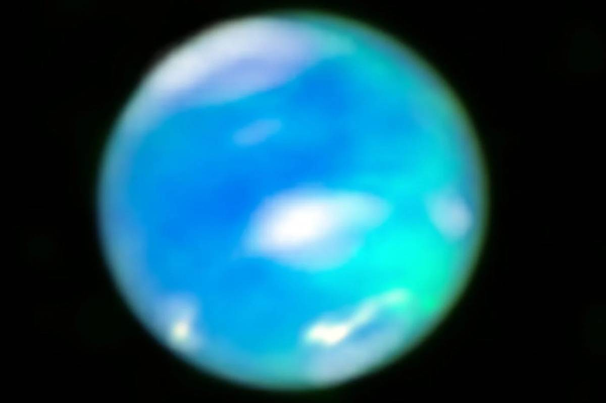 auroras en Neptuno