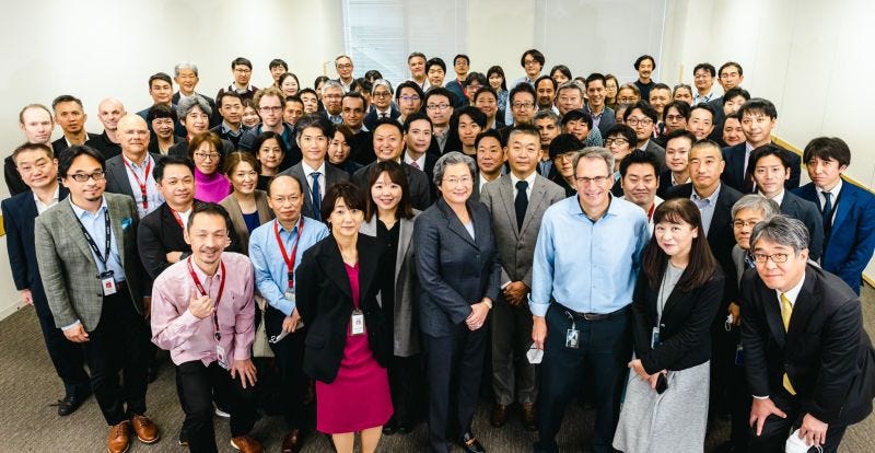 AMD CEO Dr. Lisa Su enjoyed a great visit with the AMD team members and  partners in Japan last week! | AMD