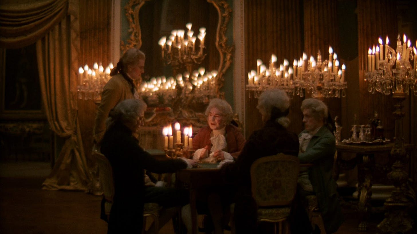 Candlelit Scene of Stanley Kubrick's "Barry Lyndon" (1975) Credit: Warner Brothers