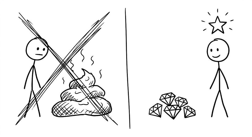 Successful leads filter out gems from the shit