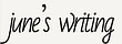 June's Writing