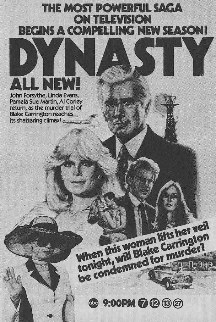 Dynasty TV Guide image - Nostalgia Nation