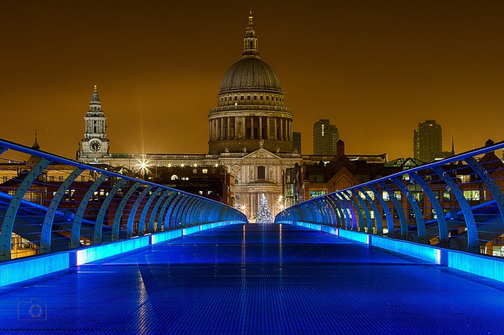 St Paul's at night St Paul's at night
