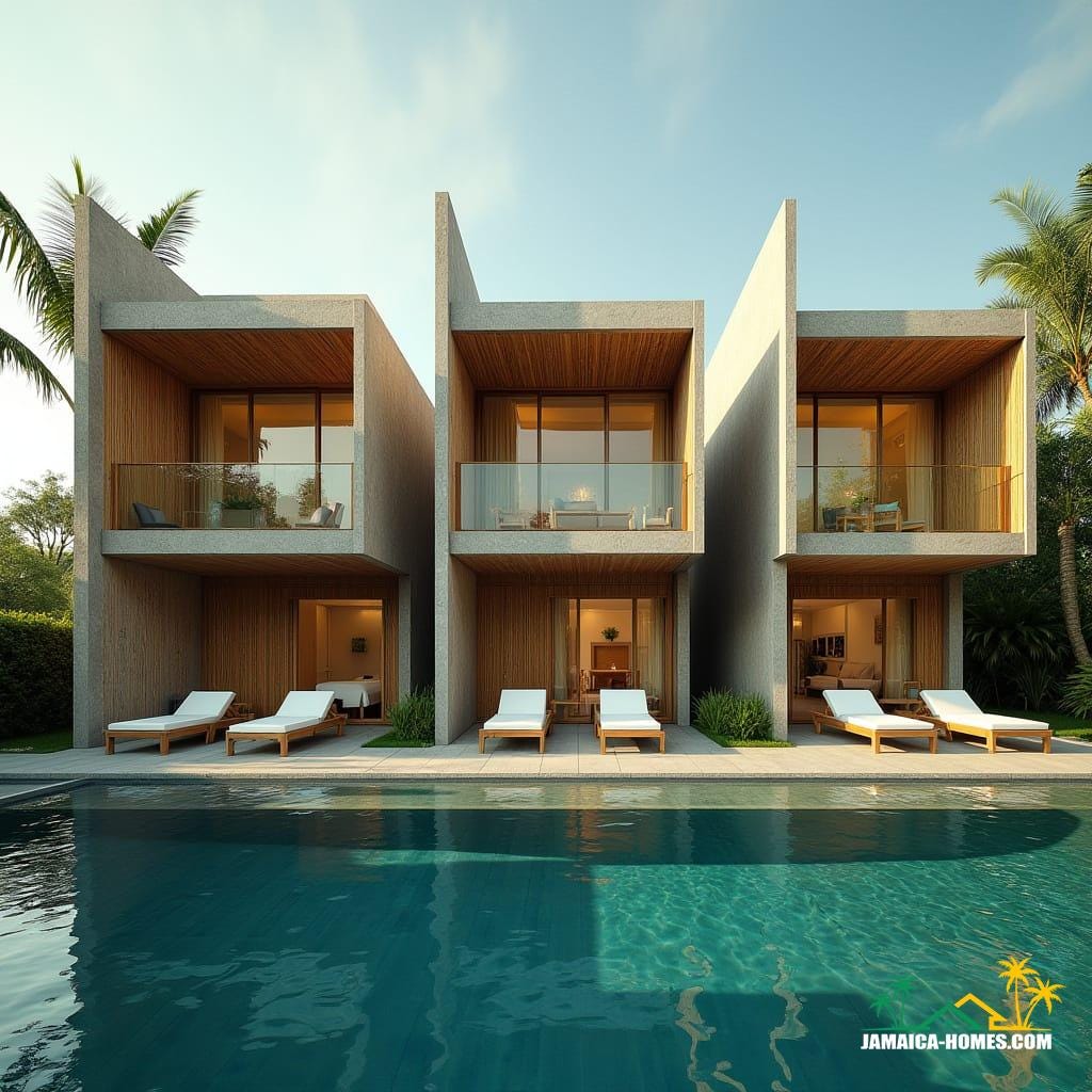 Beatiful modern h bamboo home in jamaica