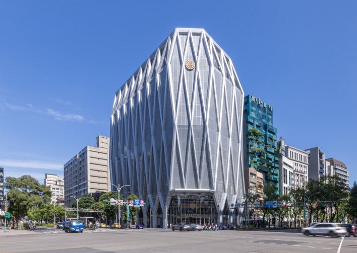 上海商銀總行大樓外觀，象徵穩健經營與永續發展<span class="footnote-wrapper">[141]</span>