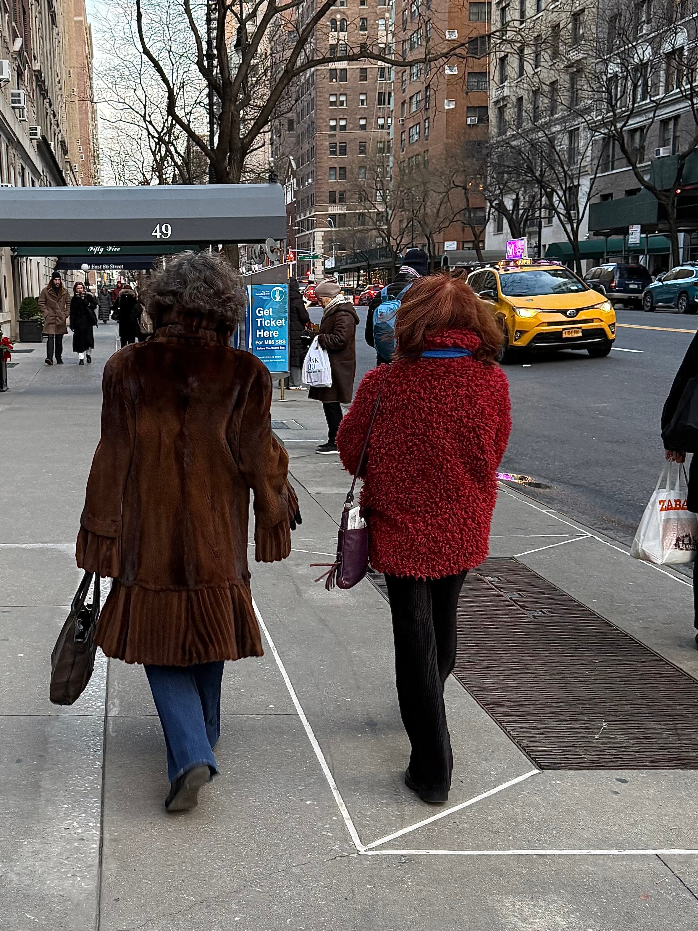 The coats are getting freaky