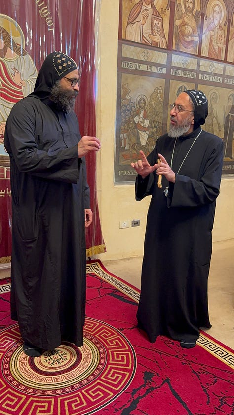 photos from inside monsters in Egypt