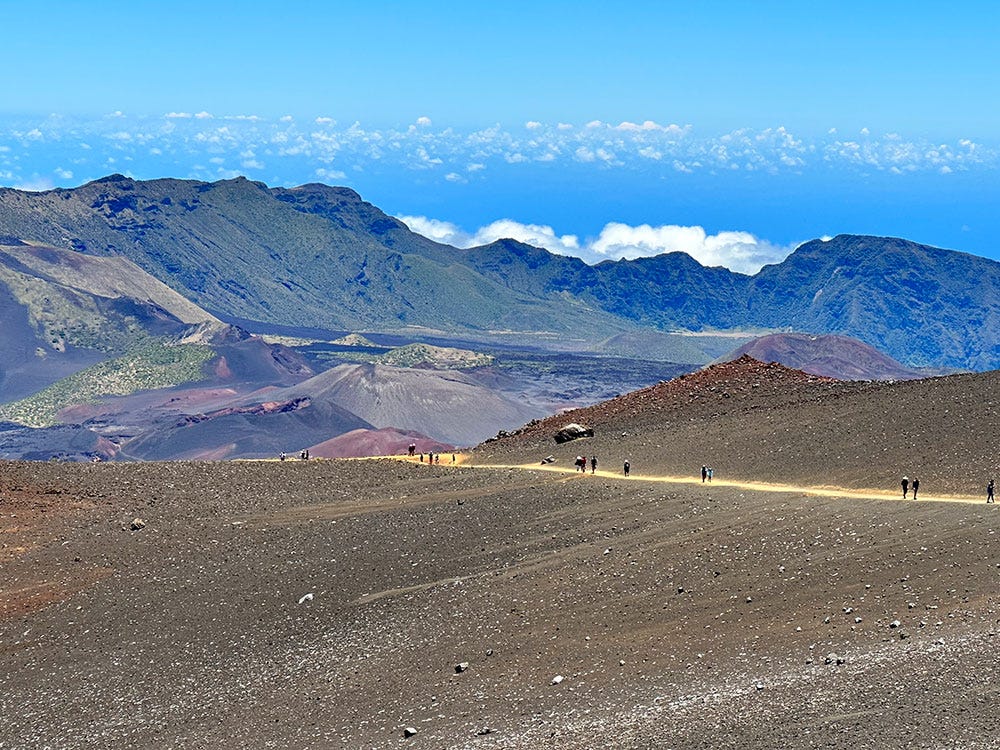 Sliding Sands Haleakala National Park