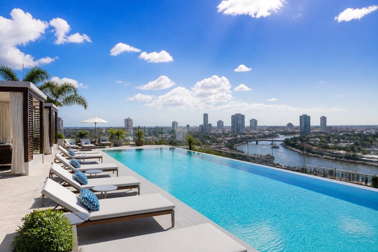 Rooftop Infinity Pool Views Rooftop Infinity Pool Views