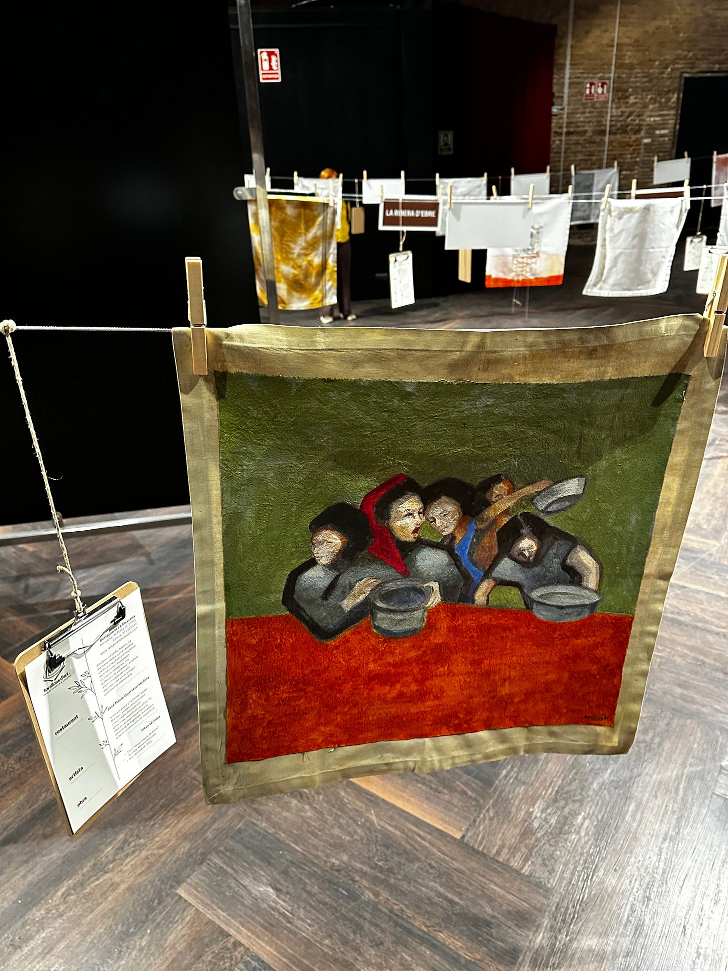 Tovallons d'Art: Sitges Exhibition Tovallons d'Art: Sitges Exhibition