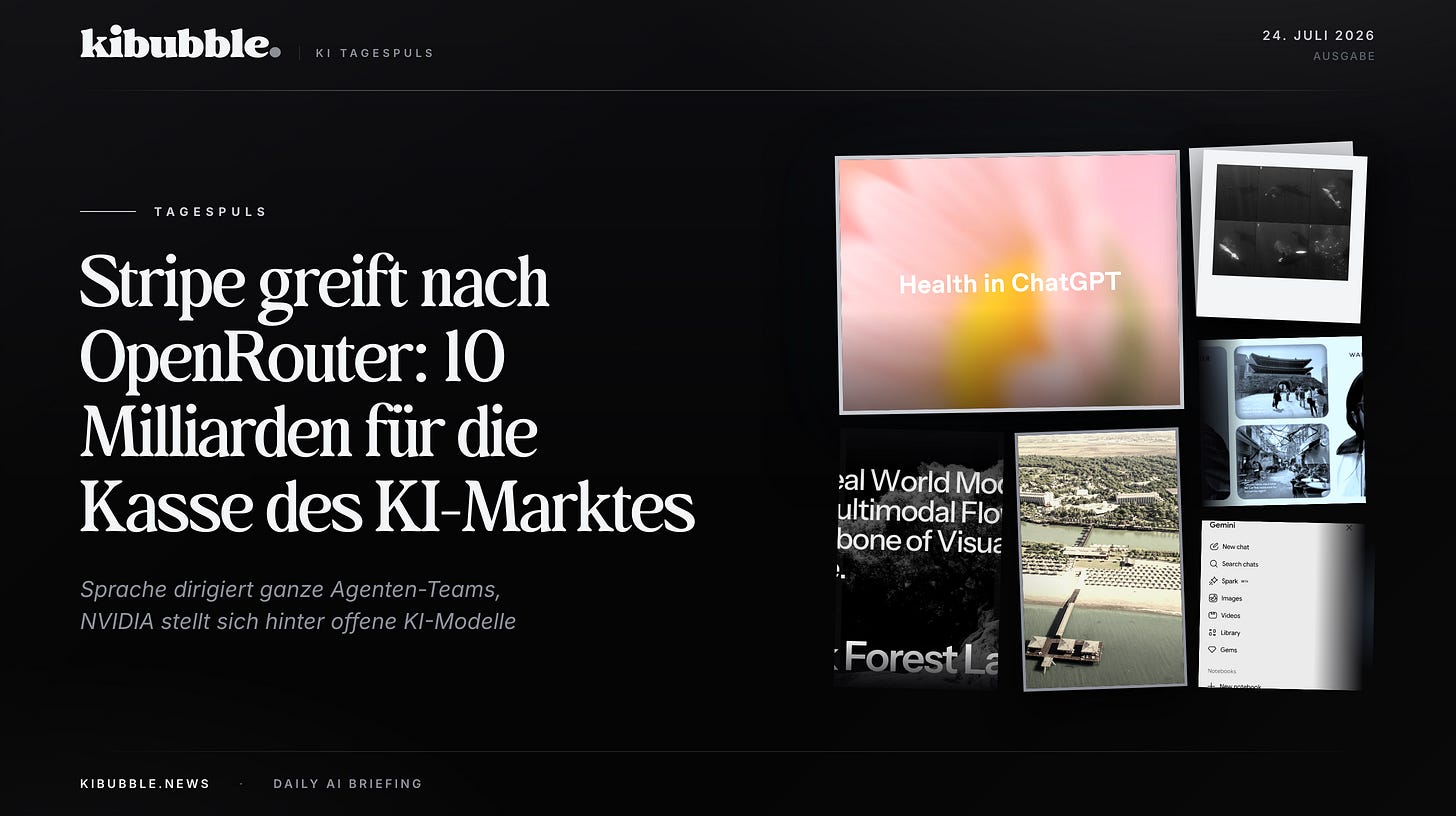 Stripe greift nach der Kasse des KI-Marktes: 10 Milliarden für OpenRouter Stripe greift nach der Kasse des KI-Marktes: 10 Milliarden für OpenRouter