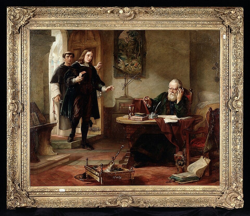 File:Milton visiting Galileo when a prisoner of the Inquisition. Wellcome L0025611.jpg