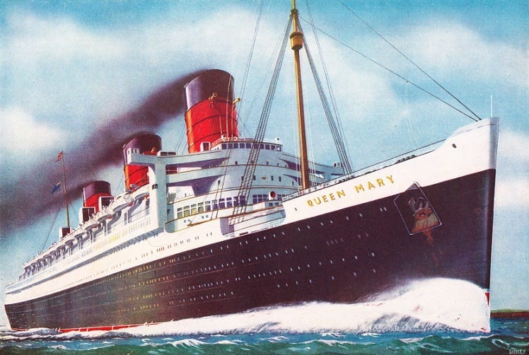 The Queen Mary's Engines