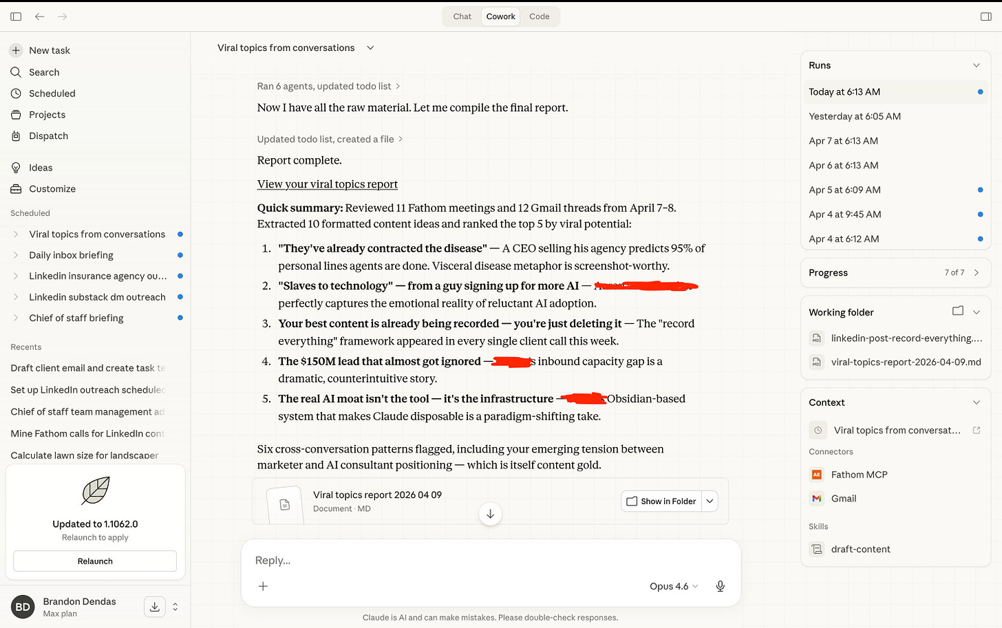 I'll run your Linkedin strategy and get you Vertically Famous.