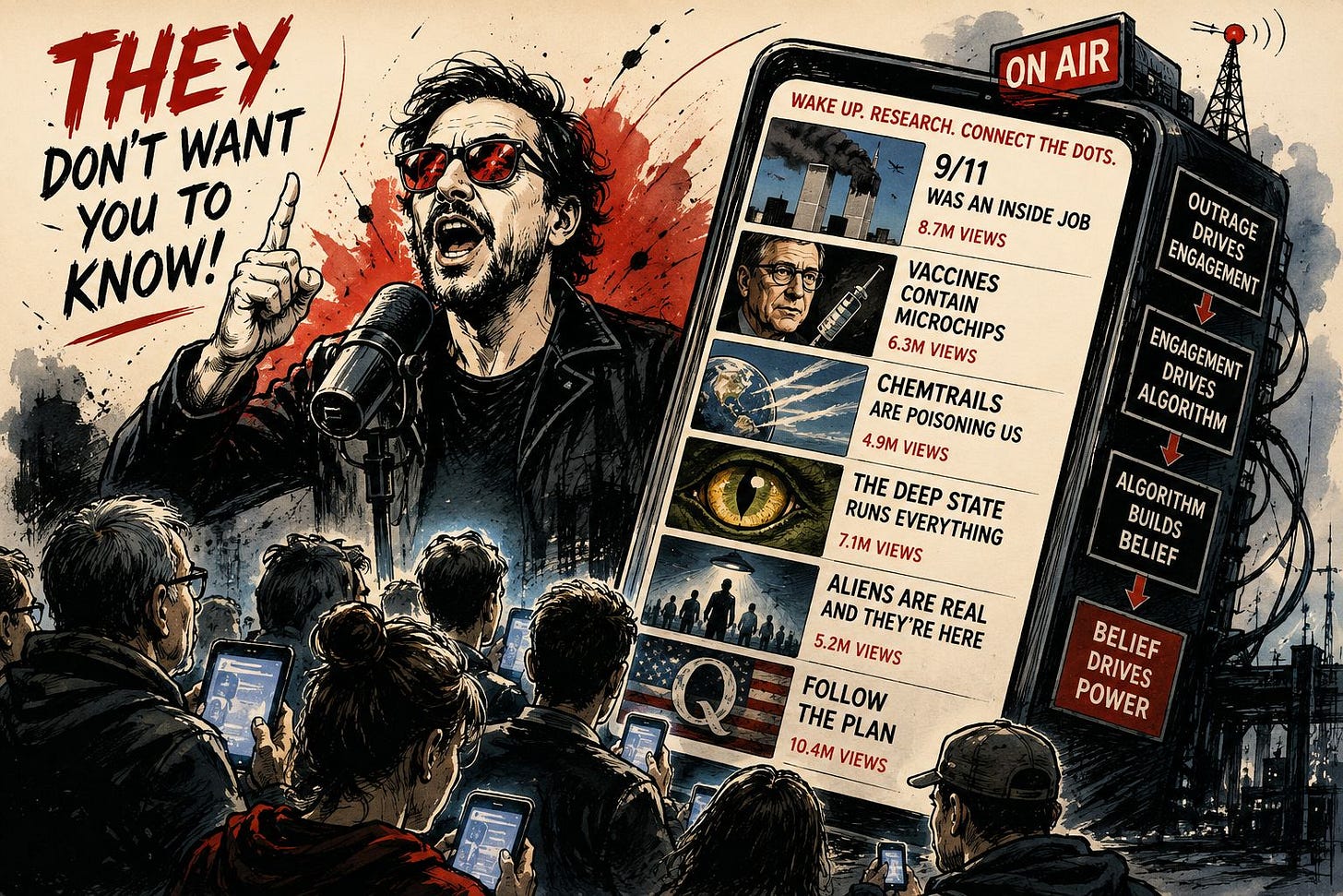 Conspiracy Broadcast Machine