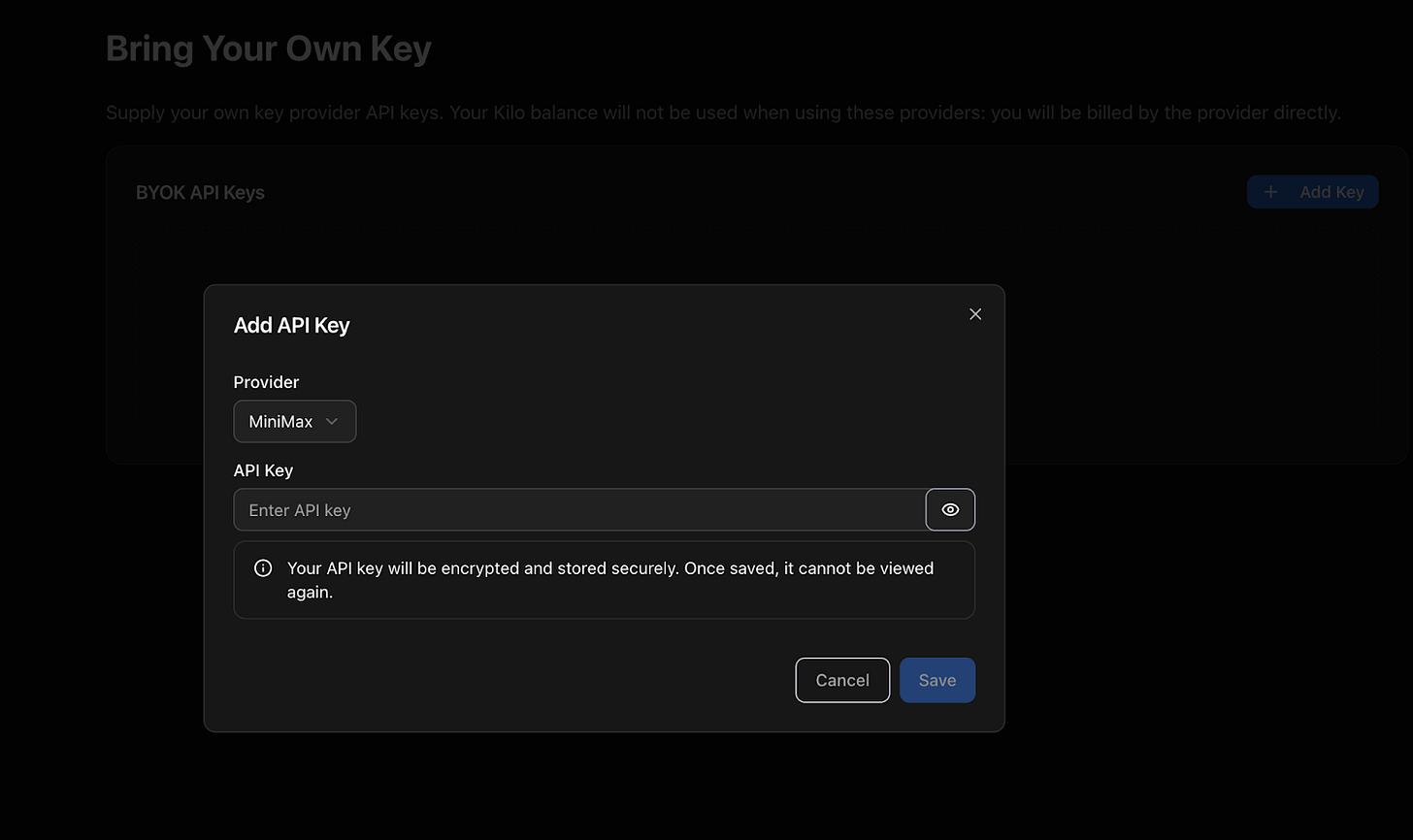 How to use the MiniMax Coding Plan in Kilo Code