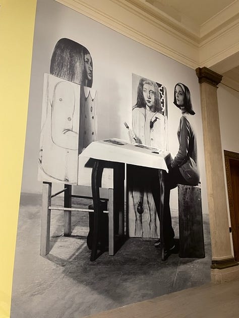 Exposition de Marisol, musées des beaux-arts de Montréal.