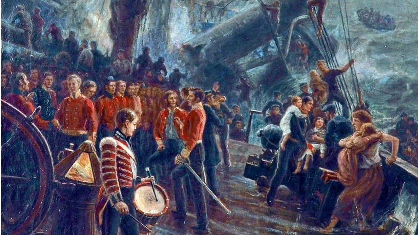Sinking of HMS Birkenhead: The Origin of “Woman and Children First” Sinking of HMS Birkenhead: The Origin of “Woman and Children First”