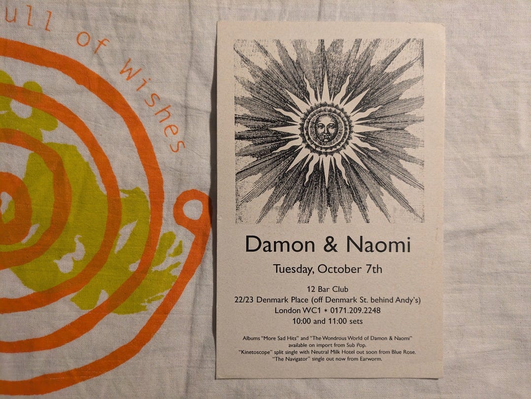 Postcard promoting the show