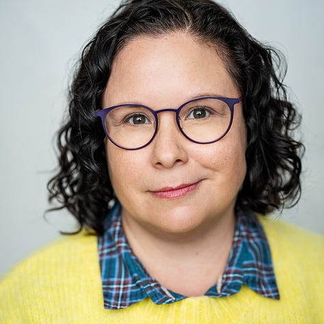 Three photos of Alena Acker