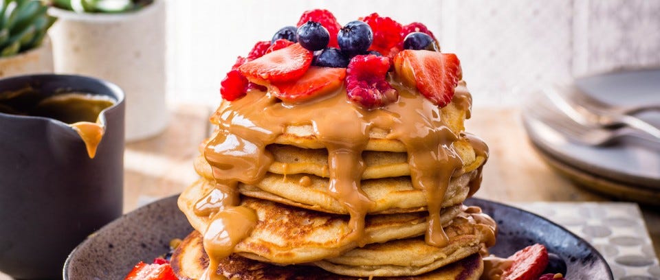 Peanut Butter Pancakes Recipe