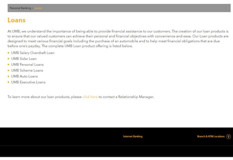Loans information of bank Loans information of bank