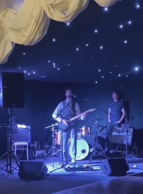 I created a song for my wife on our wedding day