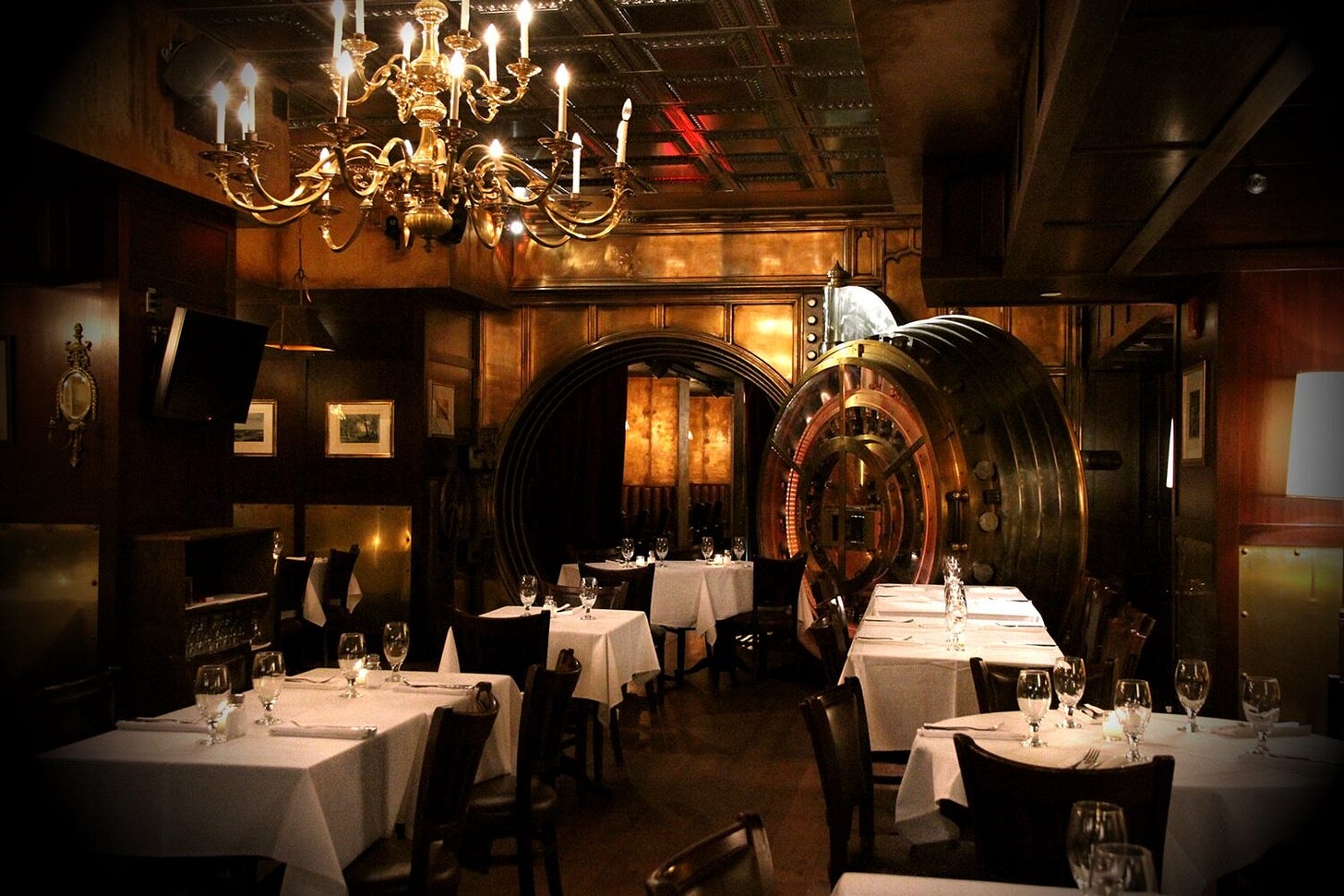 Trinity Place with bank vault. trinityplacerestaurant.com Trinity Place with bank vault. trinityplacerestaurant.com