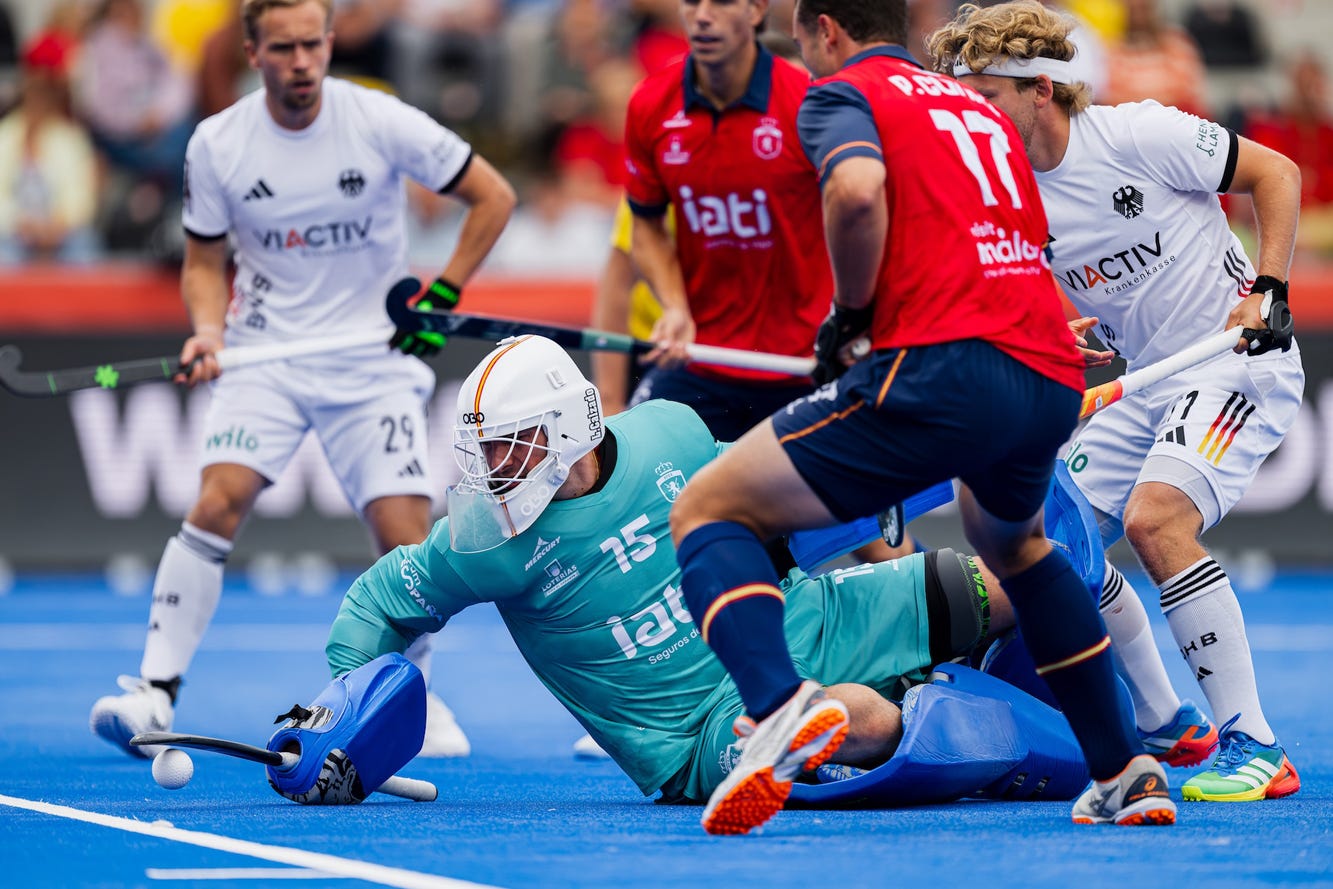 Luis Calzado. Mejor portero del HWC2026. Fotografía: RFEH Luis Calzado. Mejor portero del HWC2026. Fotografía: RFEH