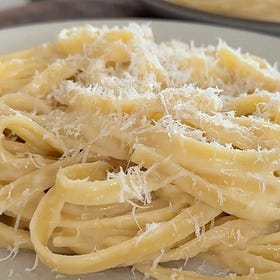 Three-Ingredient Fettuccine Alfredo