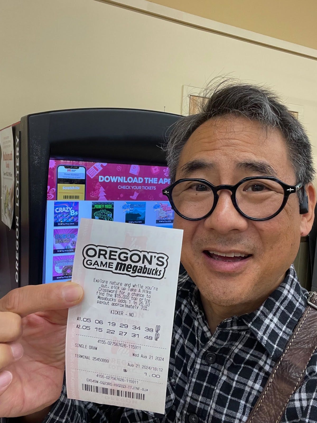 Stephen Pao with Oregon Lottery